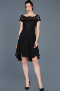 Short Black Invitation Dress ABK387