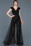 Black Evening Dress ABT024