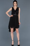 Short Black Invitation Dress ABK418