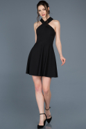 Short Black Invitation Dress ABK392