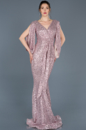 Long Powder Color Mermaid Prom Dress ABU689