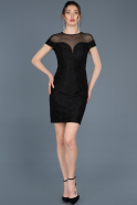 Short Black Invitation Dress ABK446