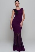 Long Purple Evening Dress AR36810