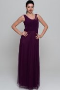 Long Purple Evening Dress AR36802