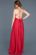 Long Red Prom Gown ABU685