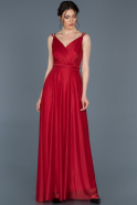 Long Red Prom Gown ABU700