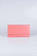Pink Leather Evening Bag V447