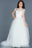 Long Mint Girl Dress ABU705