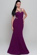 Long Purple Evening Dress GG6851