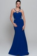 Long Sax Blue Evening Dress GG6851