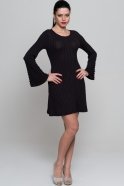 Short Black Evening Dress KR53881