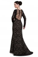 Long Black Evening Dress S3985