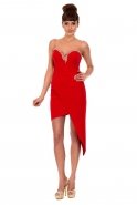 Short Red Evening Dress K4342324