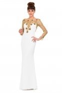 Long White Evening Dress K4342240