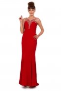 Long Red Evening Dress K4342220
