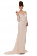 Long Mink Evening Dress K4339149