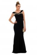 Long Black Evening Dress C6142