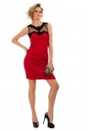 Short Red Evening Dress C5185