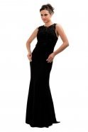 Long Black Evening Dress C6106