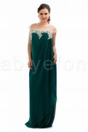 Emerald Green Large Size Evening Dress O3603
