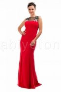 Long Red Evening Dress C6072