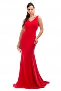 Long Red Evening Dress C6122