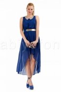 Sax Blue Evening Dress T1832