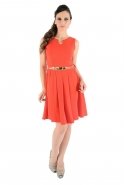 Short Red Evening Dress T1773