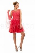 Short Coral Evening Dress R2095