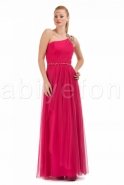 Long Fuchsia Evening Dress S3708