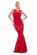Long Red Evening Dress C6099