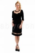 Short Black Evening Dress O7428
