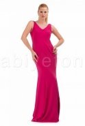 Long Pink Evening Dress C6122