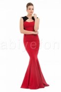 Long Red Evening Dress C6116