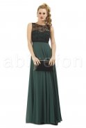 Long Emerald Green Evening Dress S3664