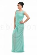 Long Water Green Evening Dress S3718