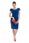 Short Sax Blue Evening Dress C5143