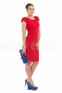 Short Red Evening Dress C5143