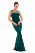 Long Emerald Green Evening Dress C6096