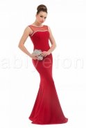Long Red Evening Dress C6096