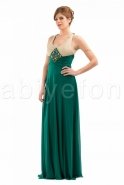 Long Emerald Green Evening Dress R2135