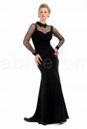 Long Black Evening Dress C6084