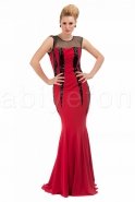 Long Red Evening Dress C6107