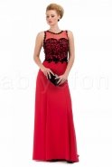 Long Red Evening Dress M1389