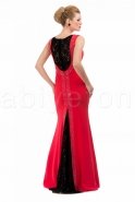 Long Red Evening Dress C6074