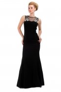 Long Black Evening Dress C6072