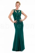 Long Emerald Green Evening Dress C6066