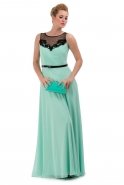 Long Green WaterEvening Dress S3700