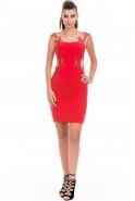 Short Red Evening Dress ALK5880