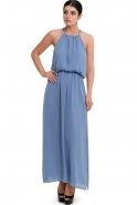 Long Blue Evening Dress A60287